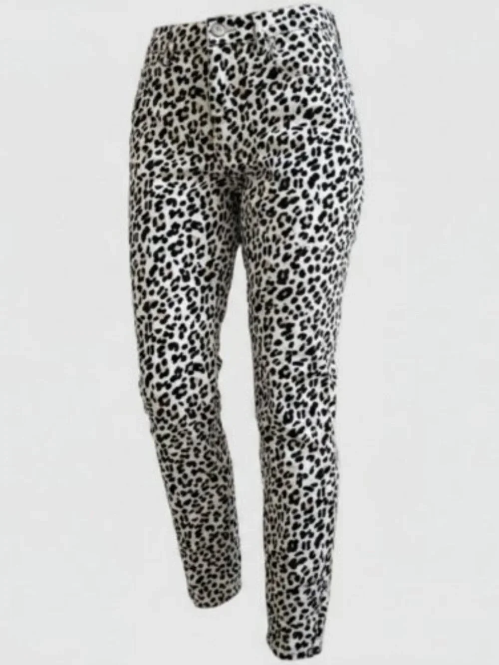 THE CHILDREN’S PLACE Leopard Animal Print Jeans Girls Size 6